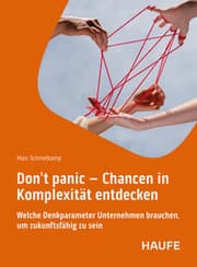 Cover von Don't panic - Chancen in Komplexität entdecken