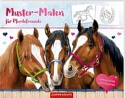 Cover von Muster-Malen für Pferdefreunde