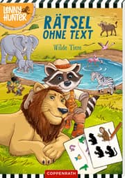 Cover von Rätsel ohne Text - Wilde Tiere