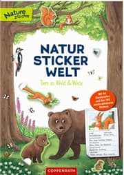 Cover von Natur-Stickerwelt: Tiere in Wald und Wiese