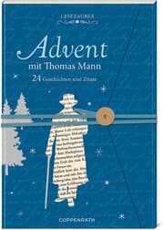Cover von Brief-Adventskalenderbuch - Advent mit Thomas Mann