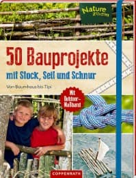 Cover von 50 Bauprojekte mit Stock, Seil und Schnur