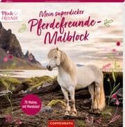 Cover von Mein superdicker Pferdefreunde-Malblock