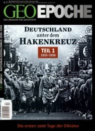 Cover von GEO Epoche - Deutschland unter dem Hakenkreuz 1 (1933-1936)