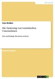 Cover von Die Sanierung von touristischen Unternehmen