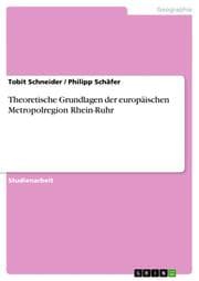 Cover von Theoretische Grundlagen der europäischen Metropolregion Rhein-Ruhr