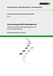 Cover von Innovationsportfolio-Management