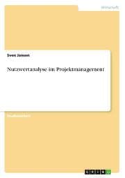 Cover von Nutzwertanalyse im Projektmanagement