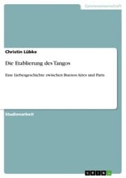 Cover von Die Etablierung des Tangos