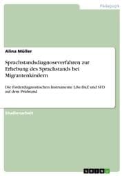Cover von Sprachstandsdiagnoseverfahren zur Erhebung des Sprachstands bei Migrantenkindern