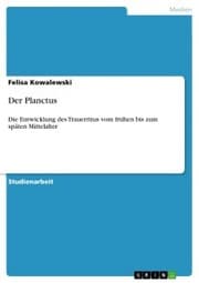 Cover von Der Planctus