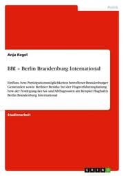 Cover von BBI - Berlin Brandenburg International