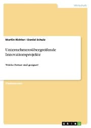 Cover von Unternehmensübergreifende Innovationsprojekte