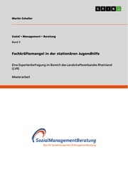 Cover von Fachkräftemangel in der stationären Jugendhilfe