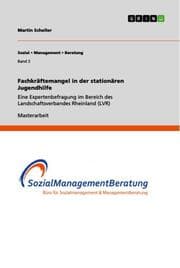 Cover von Fachkräftemangel in der stationären Jugendhilfe
