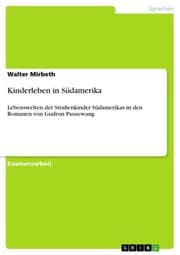 Cover von Kinderleben in Südamerika