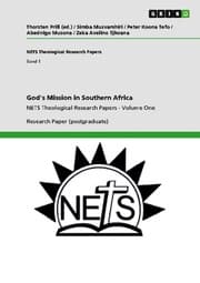 Cover von God's Mission in Southern Africa