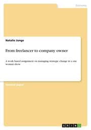 Cover von From freelancer to company owner