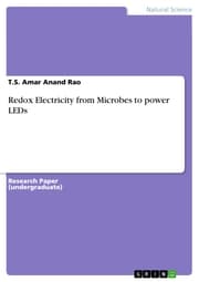 Cover von Redox Electricity from Microbes to power LEDs