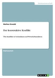 Cover von Der konstruktive Konflikt