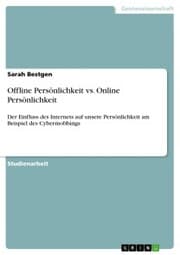 Cover von Offline Persönlichkeit vs. Online Persönlichkeit