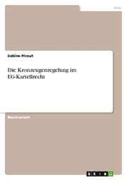 Cover von Die Kronzeugenregelung im EG-Kartellrecht