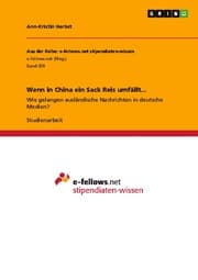 Cover von Wenn in China ein Sack Reis umfällt...