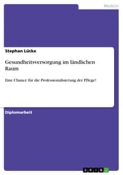 Cover von Gesundheitsversorgung im ländlichen Raum