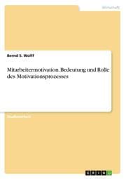 Cover von Mitarbeitermotivation