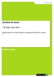 Cover von « Il était une fois »