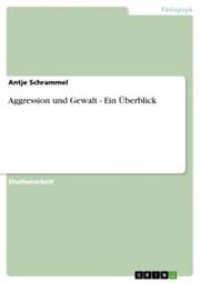 Cover von Aggression und Gewalt - Ein Überblick