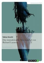 Cover von Das transaktionale Stressmodell von Richard Lazarus