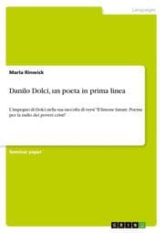Cover von Danilo Dolci, un poeta in prima linea