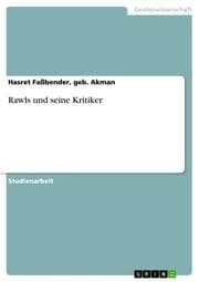Cover von Rawls und seine Kritiker