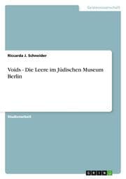 Cover von Voids - Die Leere im Jüdischen Museum Berlin