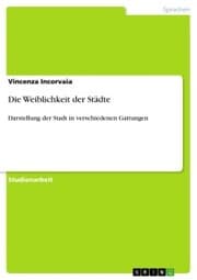 Cover von Die Weiblichkeit der Städte