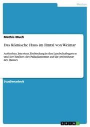Cover von Das Römische Haus im Ilmtal von Weimar