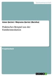 Cover von Praktisches Beispiel aus der Familienmediation