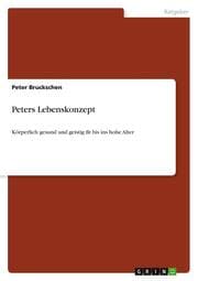 Cover von Peters Lebenskonzept