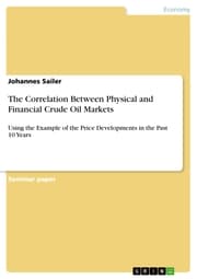 Cover von The Correlation Between Physical and Financial Crude Oil Markets
