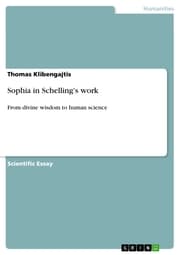 Cover von Sophia in Schelling's work