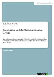 Cover von Frau Müller und die Theorien Sozialer Arbeit