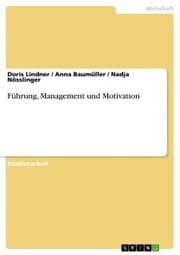 Cover von Führung, Management und Motivation