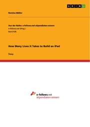 Cover von How Many Lives it Takes to Build an iPad