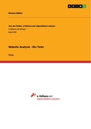 Cover von Website Analysis - Rio Tinto