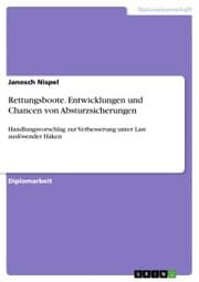 Cover von Rettungsboote. Entwicklungen und Chancen von Absturzsicherungen