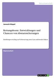 Cover von Rettungsboote. Entwicklungen und Chancen von Absturzsicherungen