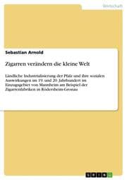 Cover von Zigarren verändern die kleine Welt