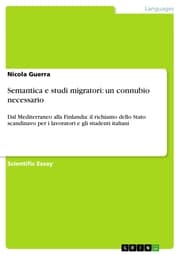 Cover von Semantica e studi migratori: un connubio necessario