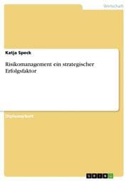 Cover von Risikomanagement ein strategischer Erfolgsfaktor